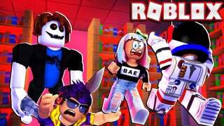 THE SCARIEST NOOB WON'T LET US ESCAPE!! - ROBLOX BAKON