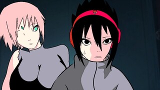 Sasuke bị dọa thành cocacola khi chơi game kinh dị