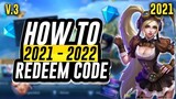HOW TO REDEEM CODES IN MOBILE LEGENDS [FULL TUTORIAL] 2022 - MOBILE LEGENDS