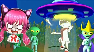 It's an alien UFO! They want to capture humans!