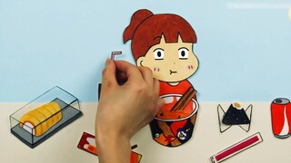 [Hoạt hình stop-motion] Căng tin đêm khuya của cô gái sành ăn và bữa ăn dành cho người sành ăn ở cửa