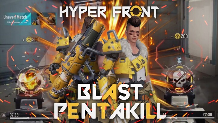 Blast Last Seconds Pentakill | Ranked Game | Hyper Front