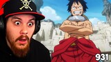 One Piece Episode 931 REACTION | Climb up! Luffy's Desperate Escape!