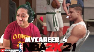 NBA 2K21 PERFECT FACE SCAN MyCareer Part 4 Highlights - jccaloy