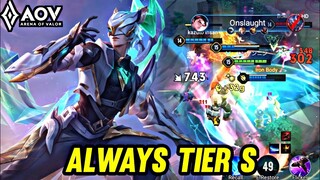 AOV : HAYATE GAMEPLAY | ALWAYS TIER S - ARENA OF VALOR LIÊNQUÂNMOBILE ROV