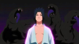 Sasuke awakened power to consume Orochimaru in his body absorbing Forbidden Space, Eng Dubbed