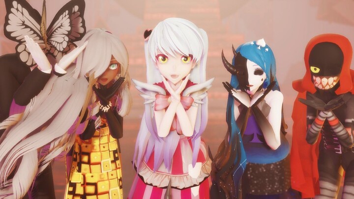 [Lobotomy MMD] Magical Girl Incident in the Company - Let the employees watch the magical girl show 