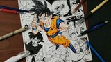 How to draw Goku  Dragon Ball Z  Manga Style
