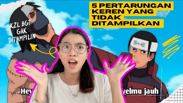 Kzl Bgt! Inilah 5 Pertarungan Epic Yang Tidak Ditampilkan Di Anime Narito 😡