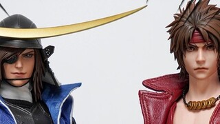 เปิดตัวสุดพีค! RocketToys Sanada Yukimura & Date Masamune ROC Sengoku BASARA ฟิกเกอร์ทหารที่สามารถเค