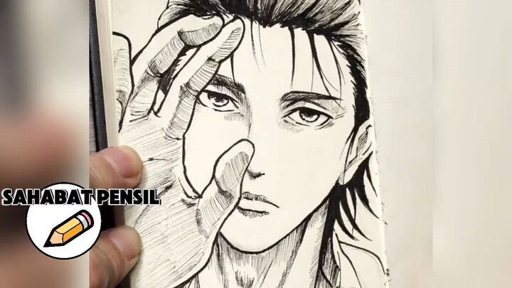 drawing Eren SNK