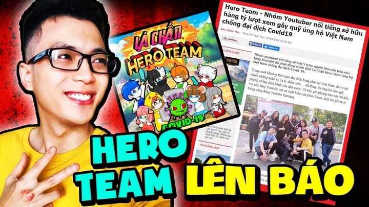 😳 MRVIT BẤT NGỜ KHI HERO TEAM LẦN ĐẦU ĐƯỢC LÊN BÁO !!! ANH EM TỐT CỦA SIRO LÊN TOP THỊNH HÀNH ♥