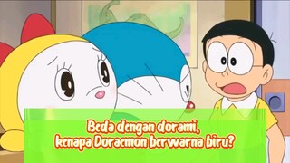 BEDA DENGAN DORAMI, KENAPA DORAEMON WARNANYA BIRU???