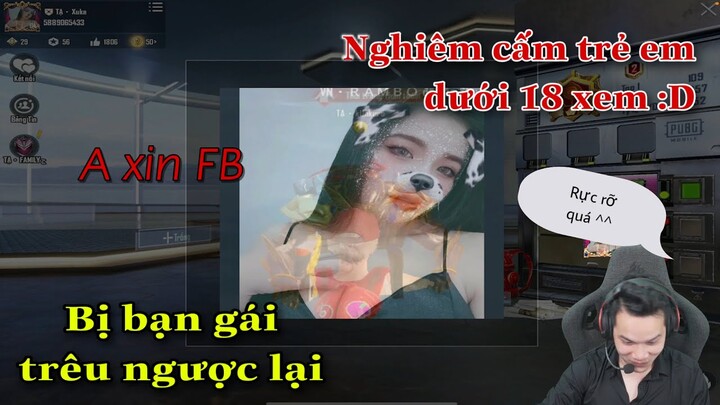 PUBG Mobile - Trà Trộn Bị Gái Xinh Trêu Ngược Ngay Trên Livestream, Cười Không Nhặt Được Mồm