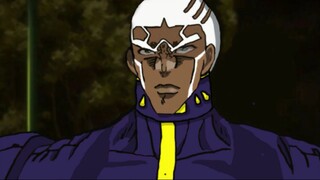 Pastor Pucci yang membaca kenangan Jotaro