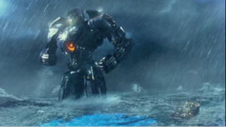 Ranger Gipsy Danger và Kaiju Knifehead Mặt trận thái bình dương