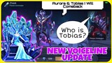 TOBIAS is new HERO from ZHASK? Aurora & Tobias I Will Comeback Update | MLBB