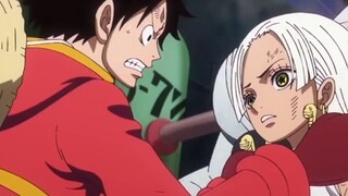 SCENE LUFFY ANU SAMA BOA KECIL