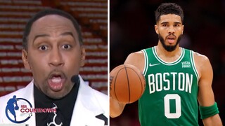 Stephen A. DEBATE Jalen Rose takes shot at Jayson Tatum’s defense:‘He plays both sides of the ball?’