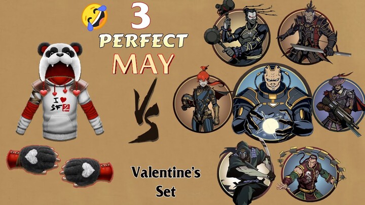 Shadow Fight 2 || Valentine's Set vs TITAN Bodyguards「iOS/Android Gameplay」