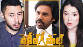 VAKEEL SAAB | Pawan Kalyan | Sriram Venu | Thaman S | Trailer Reaction by Jaby Koay & Achara Kirk!