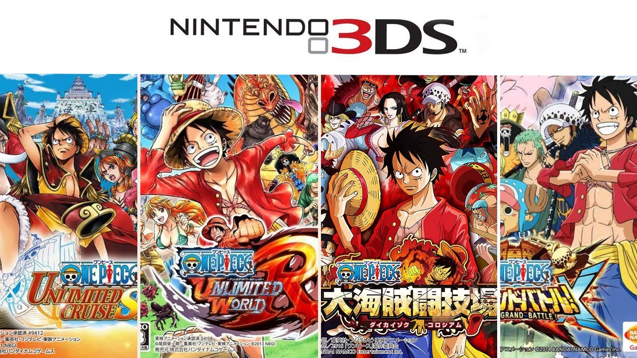 One Piece Games for 3DS - Bilibili