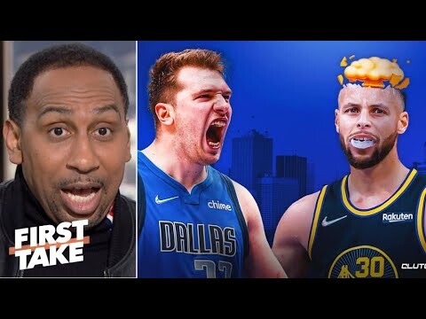 FIRST TAKE | "To be the best, Luka Doncic is having to beat the best is Curry" - Stephen A. claims