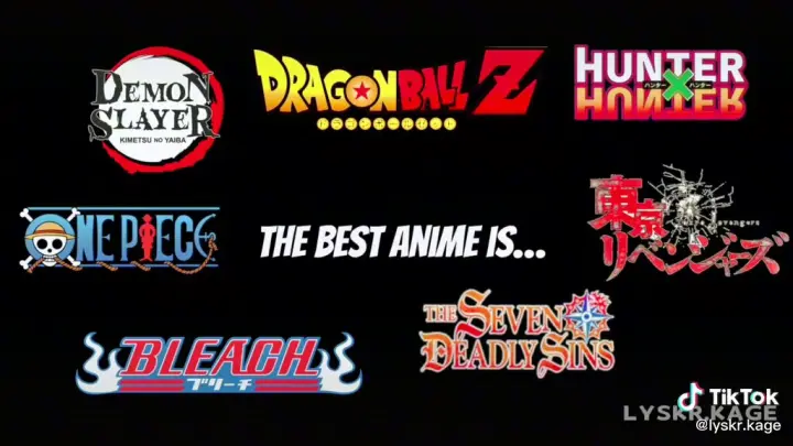 u may dont know whats the best anime is but...