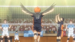 Karasuno vs Date Tech, Karasuno Breaks The Iron Wall, Haikyuu Season 1 Best Moments English Dub