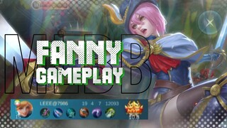 Mlbb gameplay Fanny mvp kill 19