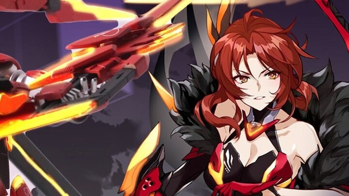 [Honkai Impact 3] The flames burn out! She smiles in the fire! The Infinite Tower Himeko Gundam is t