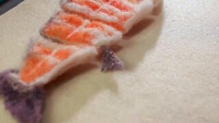 Salmon Mentah Stop Motion Animation】