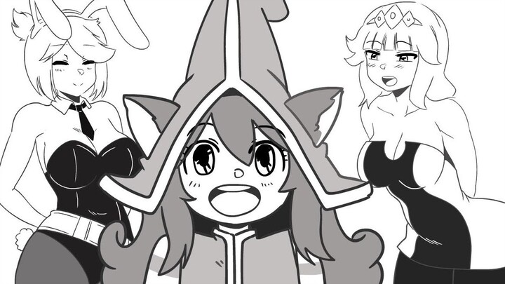 [LOL Animation] Lulu also wants to be as big as them!