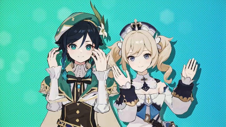 Wendy and Barbara's double shake, but AI animation!