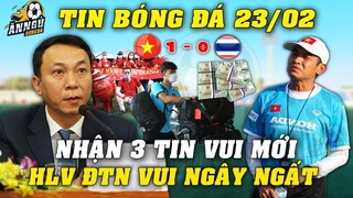 Vừa Thắng Thái Lan 1-0, U23 VN Lại Nhận 3 Tin Vui Mới Trước Trận Bán Kết...HLV ĐTN Vui Ngây Ngất