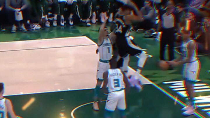 Bucks vs Hornets dunk highlights 🔥