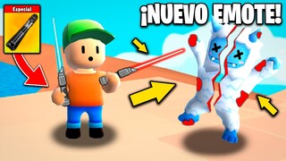 😱 ¡NUEVO EMOTE de ESPADA! 🥳 en Stumble Guys y NUEVAS SKINS