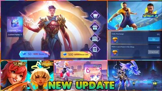 MLBB NEW UPDATE - PROMO DIAMONDS EVENT 2022, BRUNO MLBB X NEYMAR COLLAB , BEATRIX M4 SKIN AND OTHER