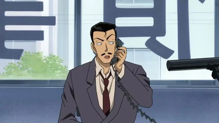 Someone asks Mouri Kogoro for an advertisement #shorts