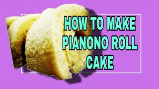 HOW TO MAKE PIANONO | EASY  ROLL CAKE Lhynn Cuisine