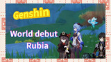 World debut Rubia