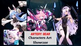 Artery Gear | All Character (Waifus) Art Showcase!