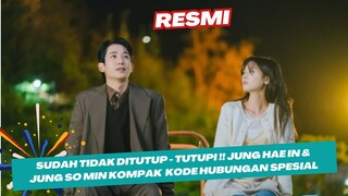 SUDAH TIDAK DITUTUP - TUTUPI !! Jung hae in & jung so min KOMPAK  Kode hubungan spesial 💖🥰