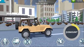 Ragdoll Traffic 3D - Hướng dẫn chơi game Phần 1 Cấp độ 1-4 (Gameplay trên iOS, Android