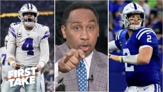 FIRST TAKE | Stephen A. compares Cowboys vs Colts - Better chance to reach Super Bowl?