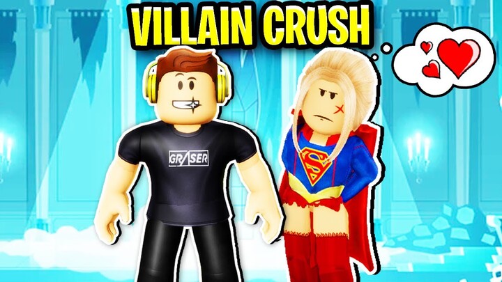 SUPERVILLAIN Has A Crush On Me In Roblox Brookhaven.. 😈😲