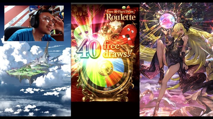 Granblue Fantasy Indonesia - DAY 8 ROULETTE ASMR 40 DRAWS