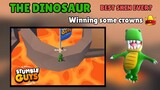 Dinosaur Skin | Winning some Crowns in Stumble Guys