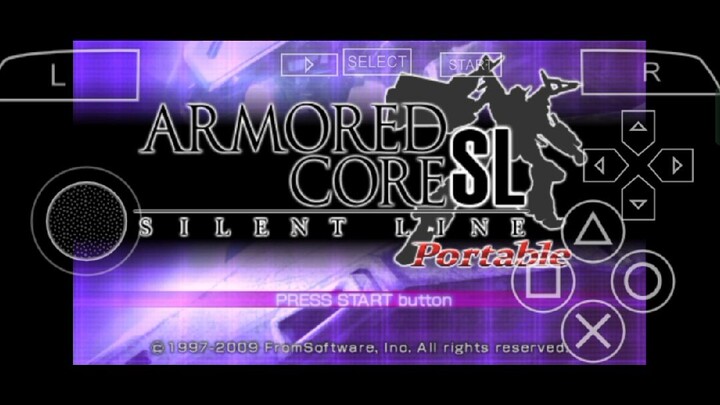 ARMORED CORE SILENT LINE| ni game susah juga