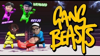 KITA BAKU HANTAM 5 YOUTUBER STUMBLE GUYS DI GAME PALING RUSUH - Gang Beasts Indonesia